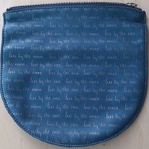 Baggu for Anthropologie Leather Travel Zip Pouch